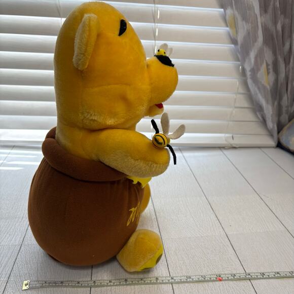 Winnie The Pooh In A Honey Pot Stuffed Bear - Picture 9 of 11